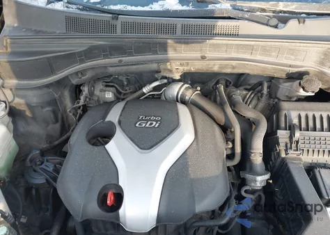 2015 Hyundai Santa Fe Sport 2.0L Turbo из США, поврежденный, VIN 5XYZWDLA1FG262842